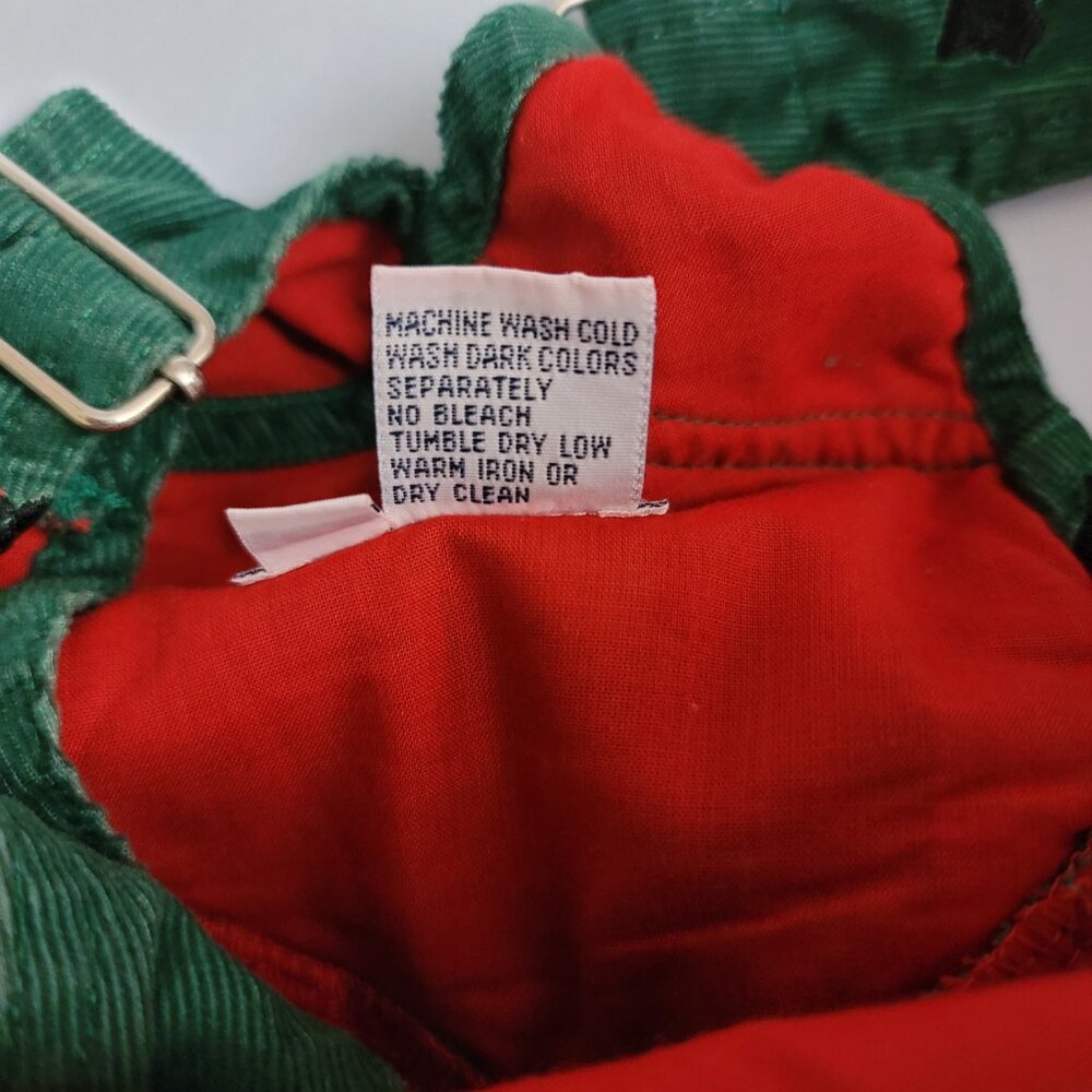 Lilly Pulitzer Scottie Dogs Corduroy Overalls Size 6X - Picture 11 of 11